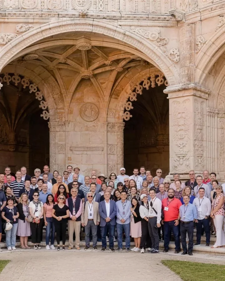 The NSG group at the Jerónimos Monastery, Lisbon